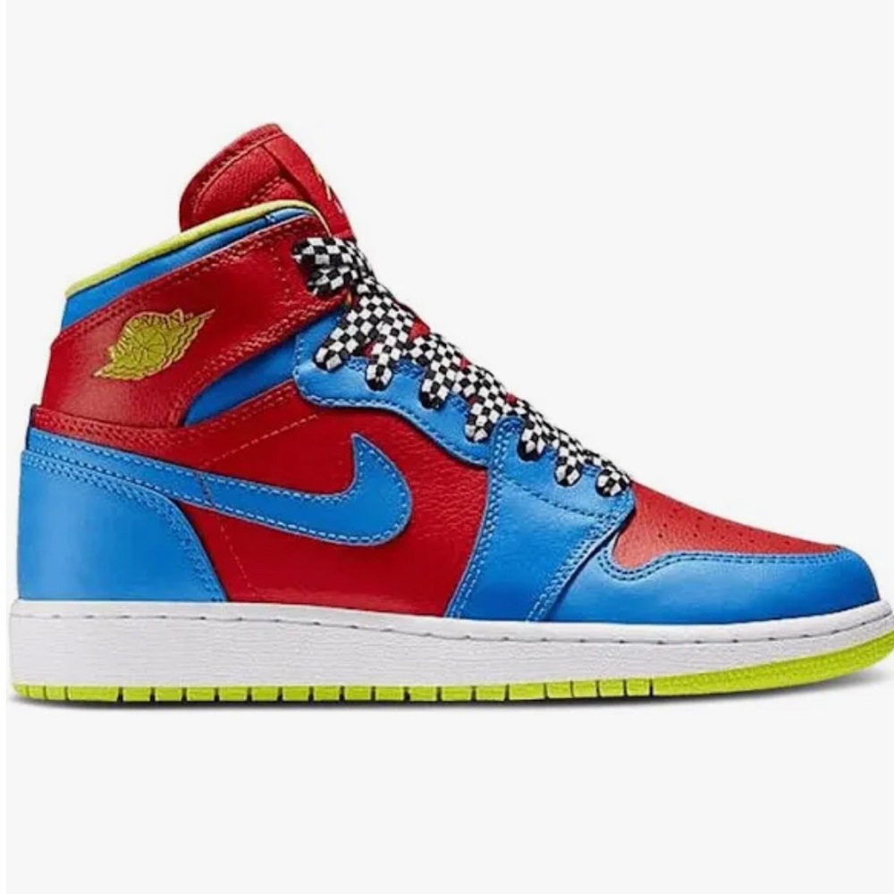 Jordan Retro Racing Pack Red and Blue Women's Sneakers